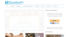 Desktop Screenshot of dreamkeepersproject.org